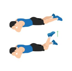 Prone Cobra warm-up exercises