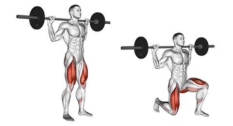 Barbell Lunge